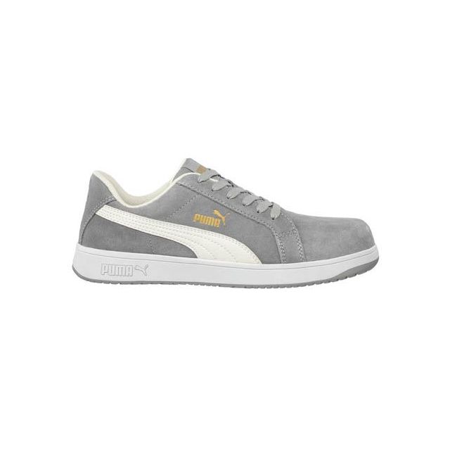 Women's Iconic Suede Grey Low