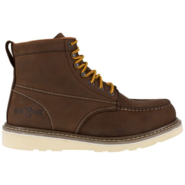 Reinforcer Men's Brown 6" Wedge Boot