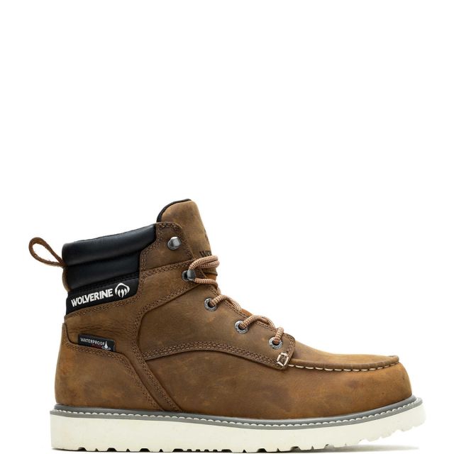 Men's Trade Wedge 6" Moc-Toe Steel-Toe Work Boot