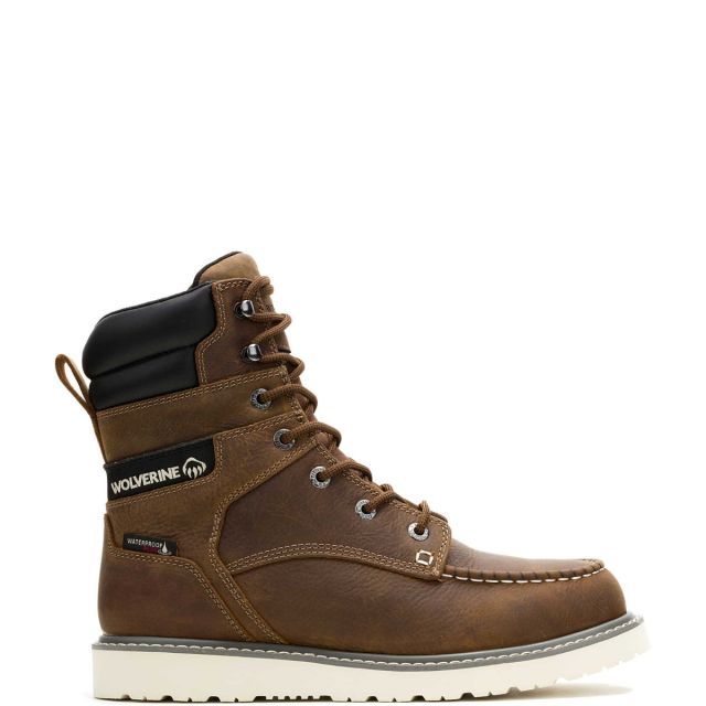 Men's Trade Wedge 8" Moc-Toe Steel-Toe Work Boot