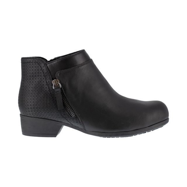 Carly Work Women's Black Safety Toe Bootie